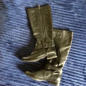 Kenneth Cole Reaction Skinny Love Leather Boots